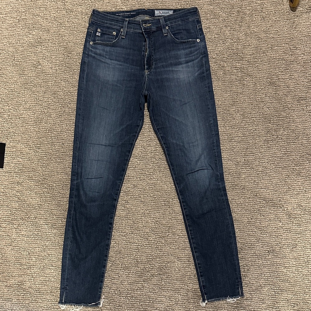 AG Adriano Goldschmied Dark Blue Skinny Jeans
